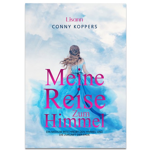 Cover for spiritual book My Journey to Heaven Design by Tayyab Artist