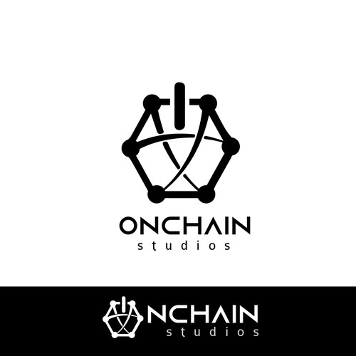 Logo for new Blockchain Gaming company Diseño de Yanet GR