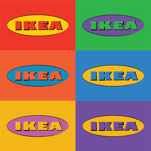 Reimagine iconic logos in the style of a famous LGBTQ artists (multiple winners) Design réalisé par Danielf_