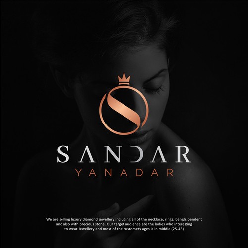 Diamond Jewellery shop logo that shows Trust, Confidence, Luxuious Design by Maple-