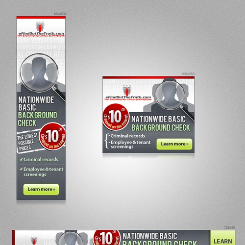 Background Checks Employment Screening Banner Designer Banner Ad