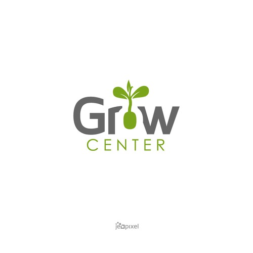 Logo design for Grow Centre Ontwerp door JeoPiXel