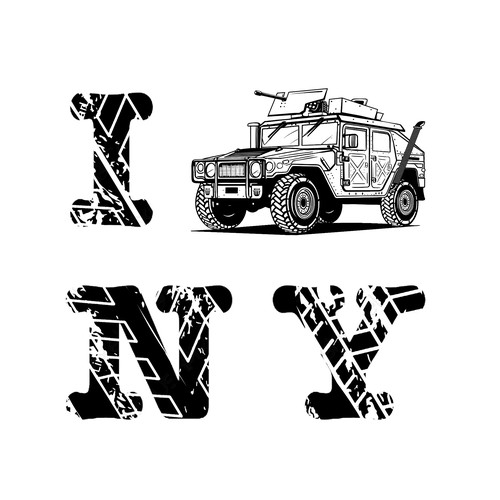 Design di Attractive Logo for a Military Humvee Experience in the middle of the Big Apple di Dangel_Ru