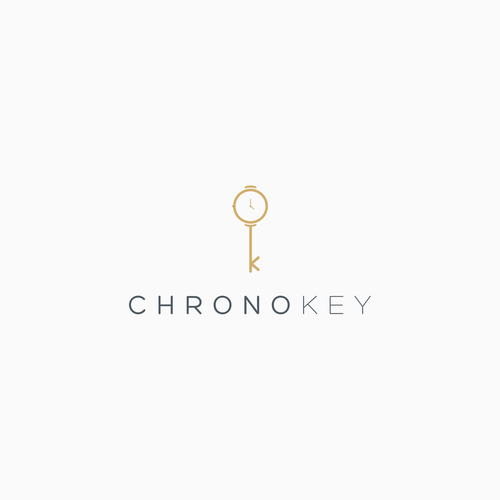 Simple Logo Design of a Key Design by Malosom Graphic