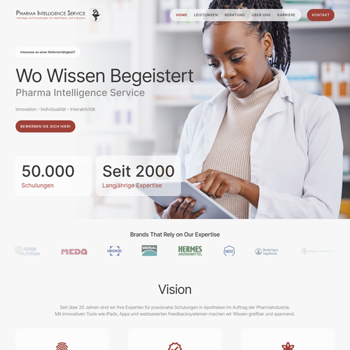 Web page design contest entry by DesignSphere