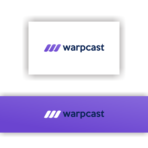 Design Warpcast logo di code.signs