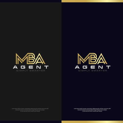 New Logo for The MBA Agent (and slogan) including image/icon Design by be.Infantry