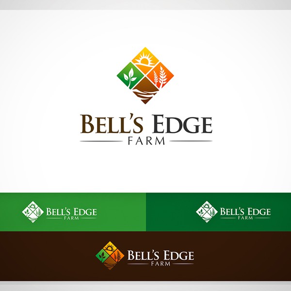 Design by Viora99 titled "Designing a cutting edge green logo for an innovative organic farm"