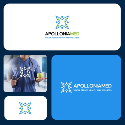 Logo - Where science meets nature. Whole human health Design by Bizon Strategies