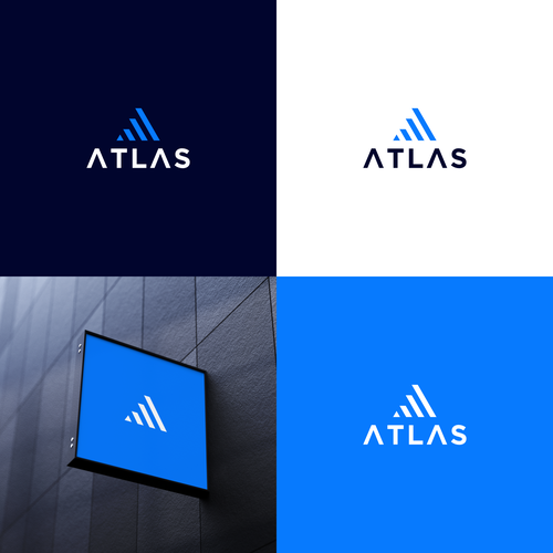 New Logo for the Company, Atlas.  Atlas solves commercial problems daily deploying hands on solution Design by kappa_