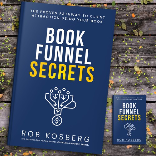 Simple, clean cover design needed for Bestselling Authors new book Design by ~99~