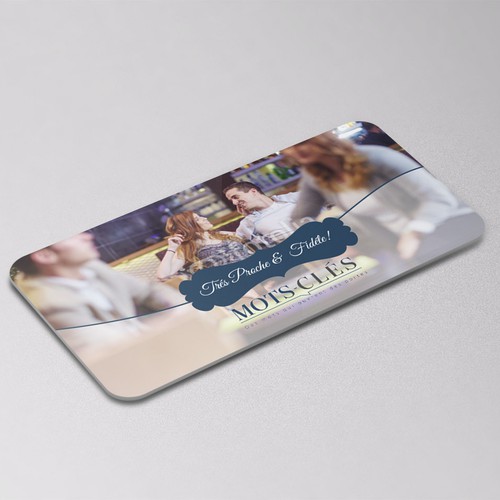 Tarjeta o invitación propuesta en el concurso por CHAKER LAHMADI