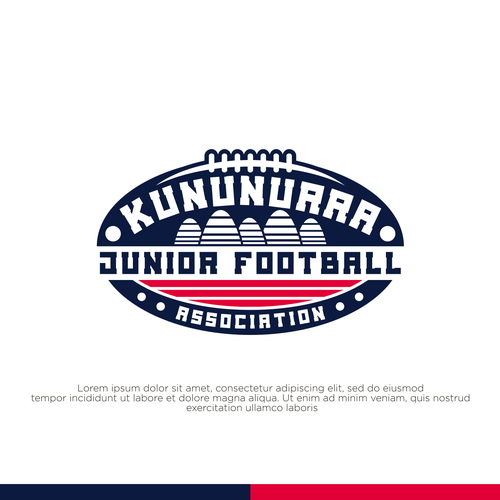 Kununurra Junior Football Association  Logo Design by Bad Flow