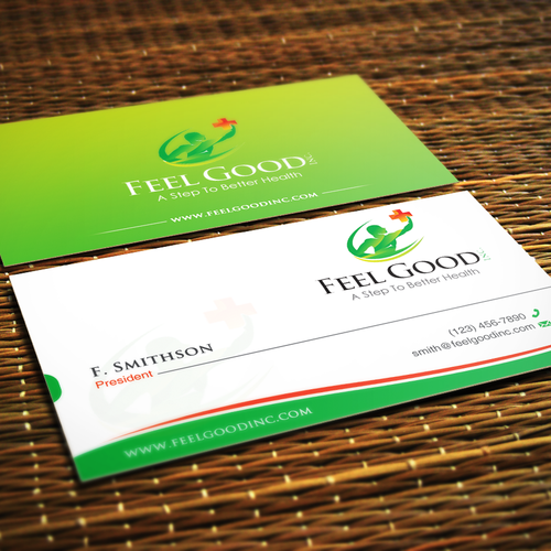 A Step To Better Health - Business card for the medical industry Design by ™SF_Design™