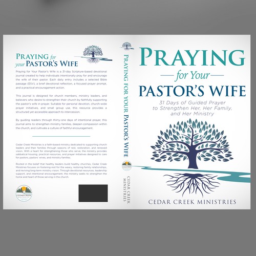 "Prayer Journal Pastor's Wives" winning Logo & social media pack