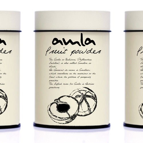 Amla Fruit Powder Label Design by bcra