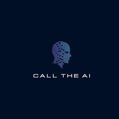 AI Communication Logo Design by The Last Hero™