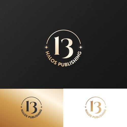 13 Halos Publishing logo Diseño de CU4TRO ™