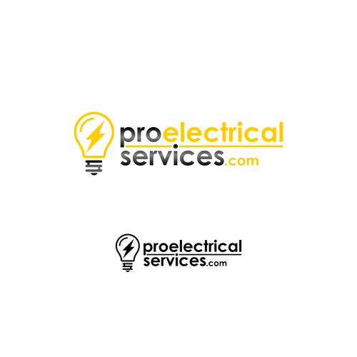 we need a powerful logo to attract customers whit electrical projects or needs Design by Log_In