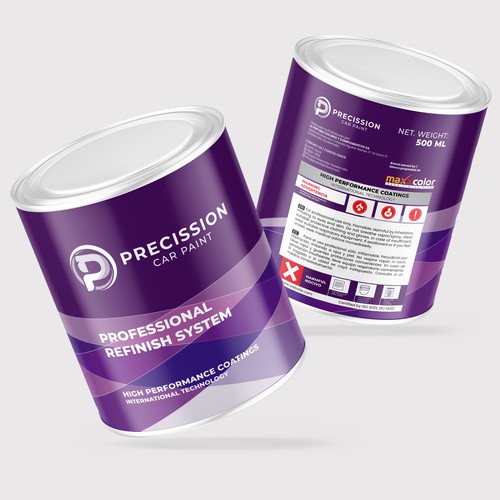 Label for Professional Automotive Refinish Products Design von binggo™