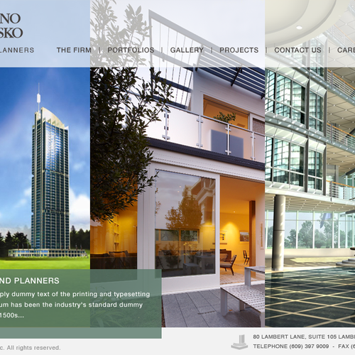 New Website Design Wanted For Minno Wasko Architects And Planners Web Page Design Contest 99designs