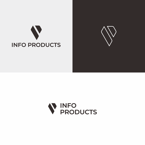 InfoProducts.com - Logo & Branding Design por bunga92