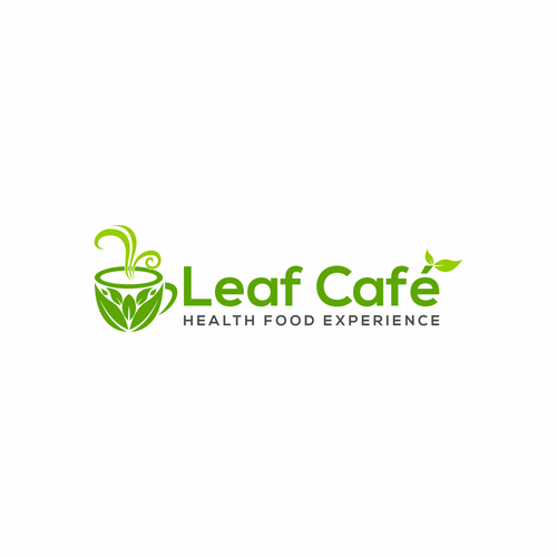 Design Logo: Leaf Cafe por novacute