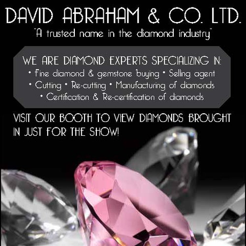Create an ad for David Abraham & Co., Ltd. Design by mandyzines