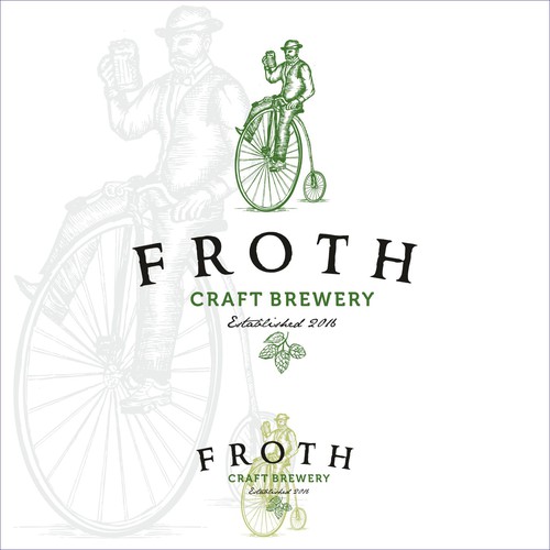 Design di Create a distinctive hipster logo for Froth Craft Brewery di Cristian-Popescu