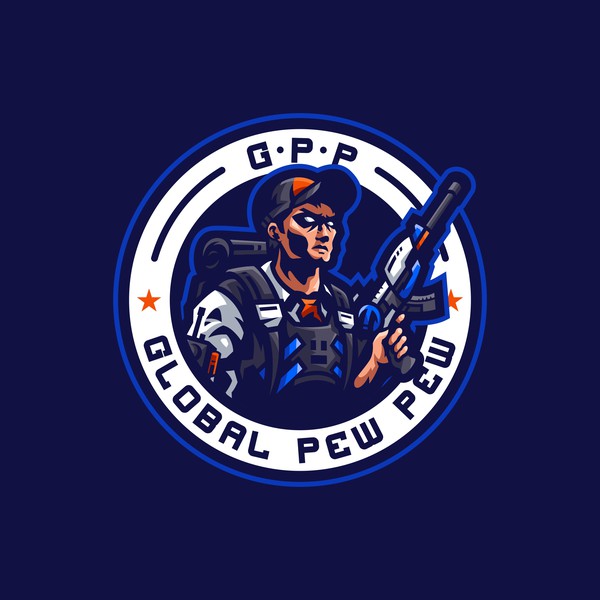 Design by Tendy Efnu titled "GLOBAL PEW PEW"