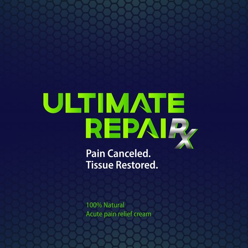 Create a logo for a high end all natural pain relief and repair cream Diseño de Francesca Macri