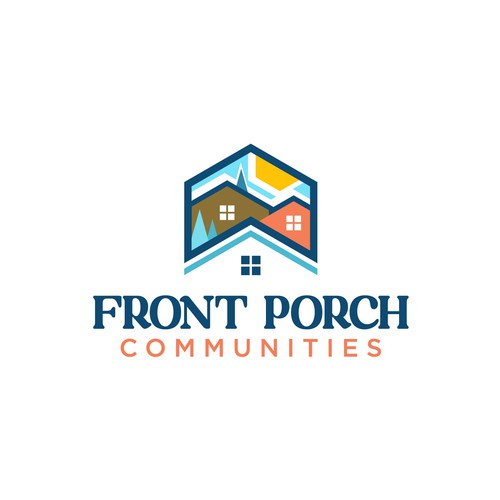 Front Porch Communities - A Not For Profit housing developer with a community focus Design von RaccoonDesigns®