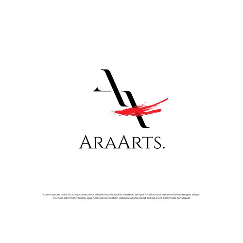 AraArts Logo Contest Design by randajanuario