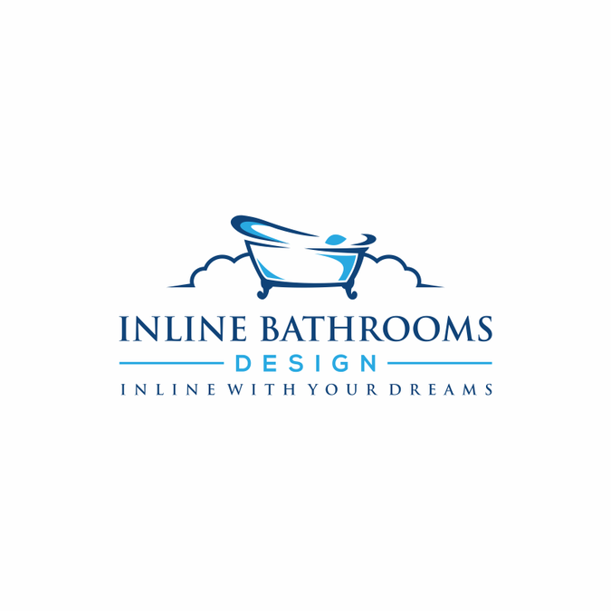 simple logo for bathroom renovation company | logo design contest
