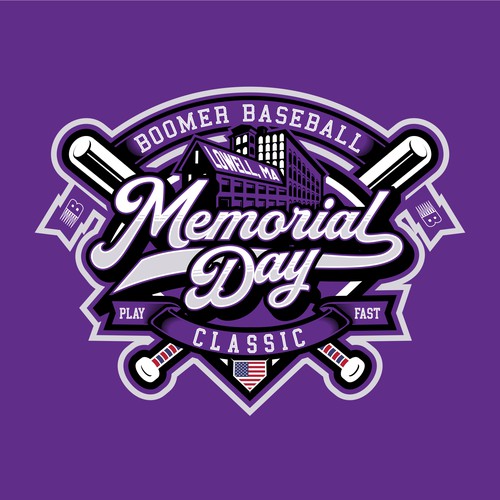 Youth baseball tournament logo, Logo design contest