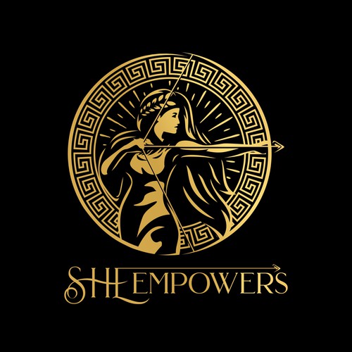 SHEempowers - luxurious design of a woman preferrably in some kind of a circle to appeal to women professionals Design by Art_Tam