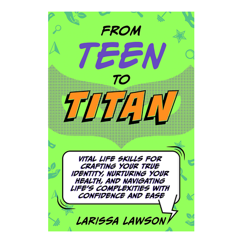 We need an awesome book cover for our book Design by Krestan Kühnen