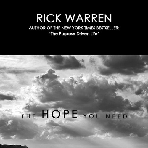 Design Rick Warren's New Book Cover Diseño de Tult