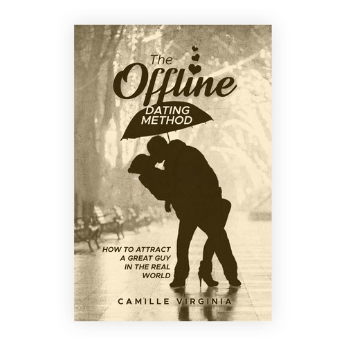 Design di Book Cover for The Offline Dating Method Needed di Nadun Prabodana