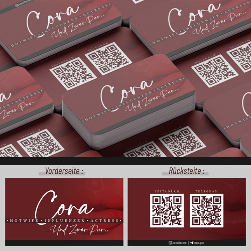 Tarjeta de presentación propuesta en el concurso por hitvmku