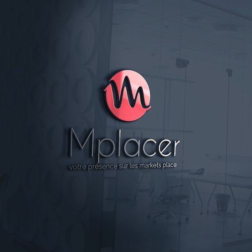 "un logo wow pour un market placeur" winning Logo design