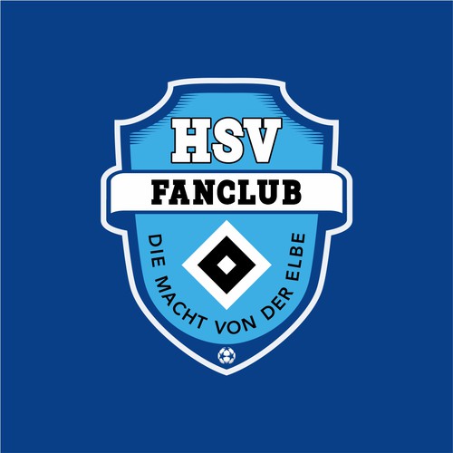 Gestalte ein Logo für den HSV Fanclub "Die Macht von der Elbe" Design by Adides