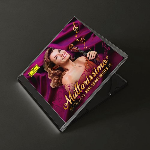 Illustrate the cover for Anne Sophie Mutter’s new album Réalisé par EARTH SONG