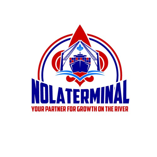 NOLA Terminal Logo Design by Faizio