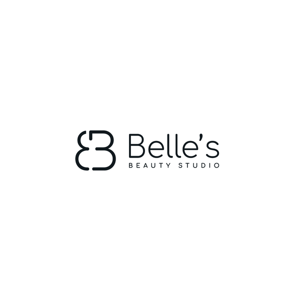 Modern logo for Belle's cosmetic tattoo business