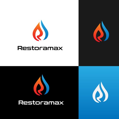 Restoration Company Branding. Design by kenthi