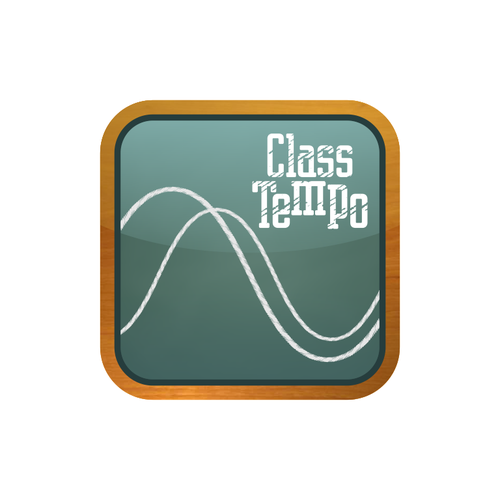 Class Tempo - an up-and-coming Mobile App needs a professional designer to create an awesome icon Réalisé par << Vector 5 >>>