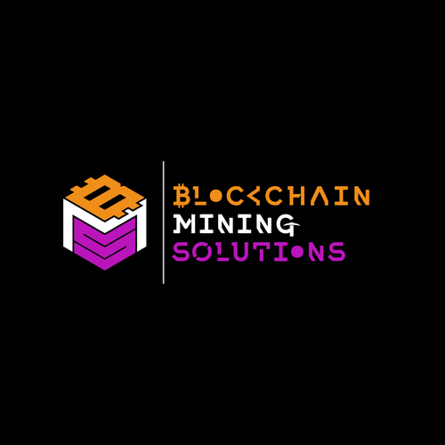 Tech Future Logo Required - Blockchain Mining Solutions Design by JOY ART DESIGN