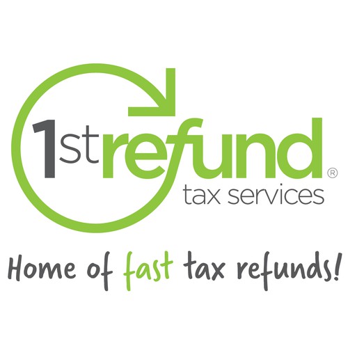 1st Refund Tax Logo design contest
