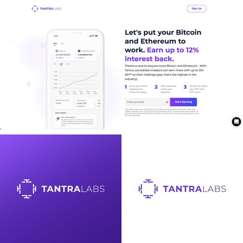 Tantra Labs Logo Design by subiduaga_design